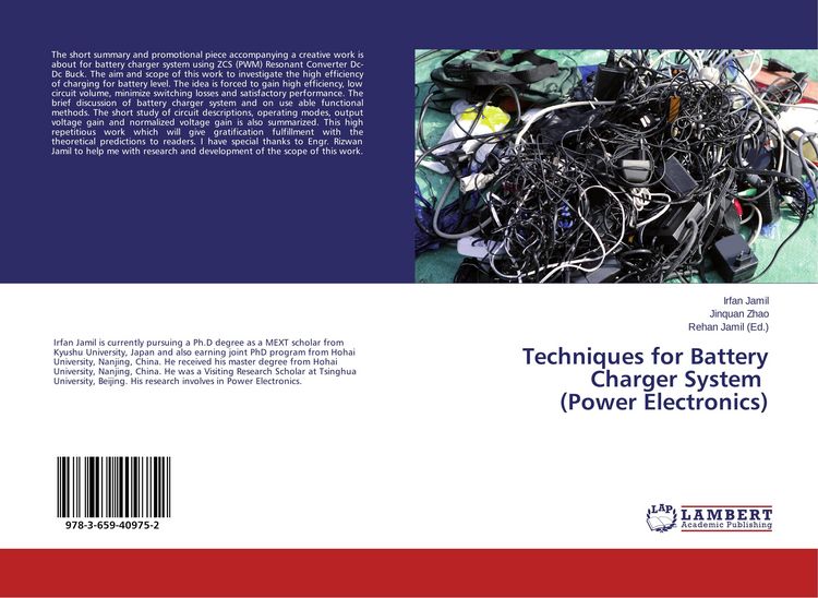 Produktbild: Techniques for Battery Charger System (Power Electronics)