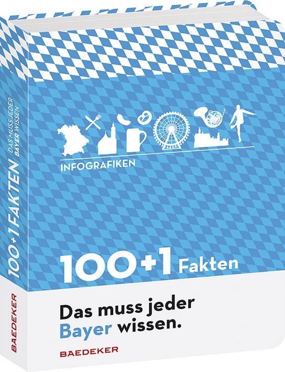 Produktbild: Baedeker 100+1 Fakten "Das muss jeder Bayer wissen"
