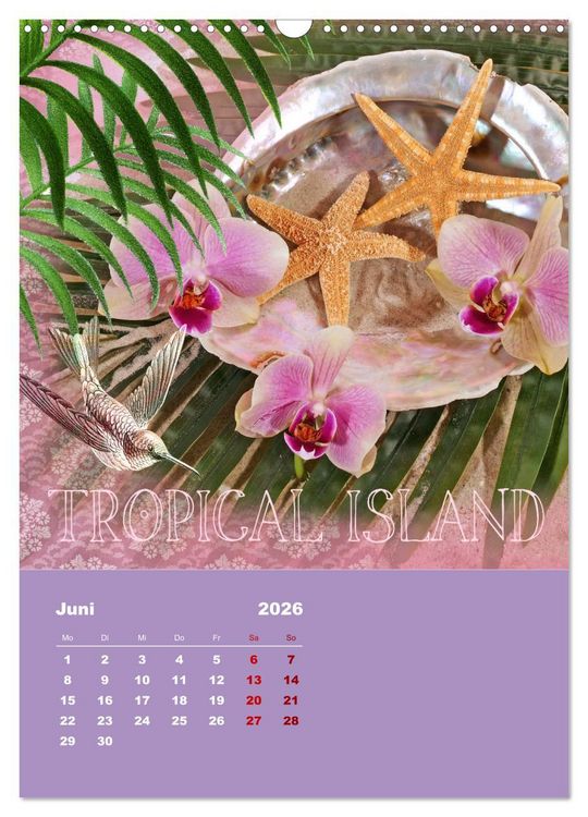 Produktbild: Geschenke vom Meer (Wandkalender 2026 DIN A3 hoch), CALVENDO Monatskalender