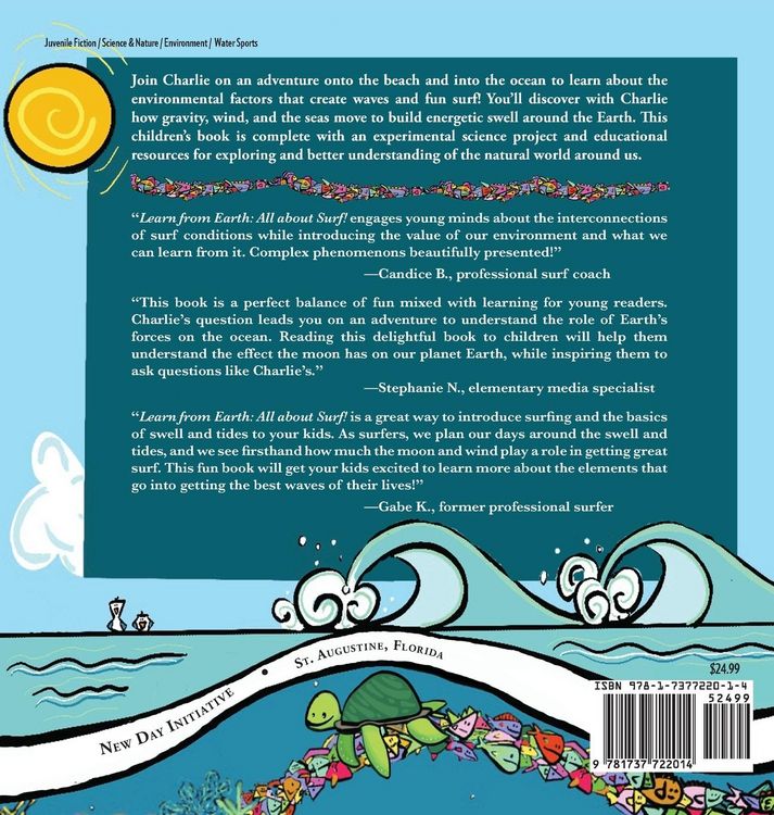 Produktbild: Learn From Earth All About Surf