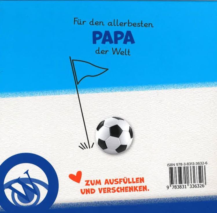 Produktbild: F&uuml;r den allerbesten Papa der Welt - Originelles Ausf&uuml;llbuch f&uuml;r Kinder