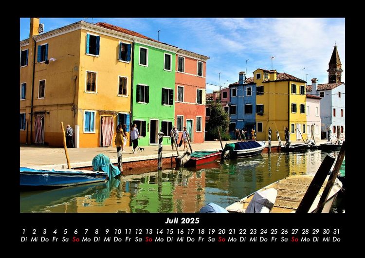 Produktbild: Venedig 2025 Fotokalender DIN A3