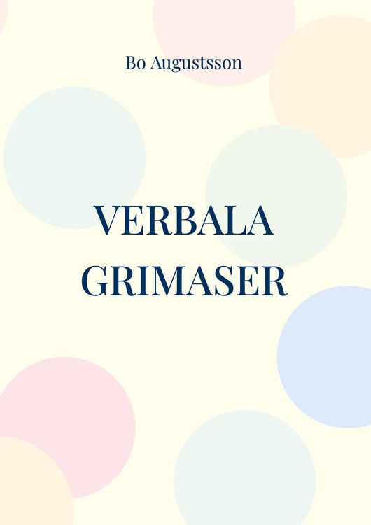 Produktbild: Verbala grimaser