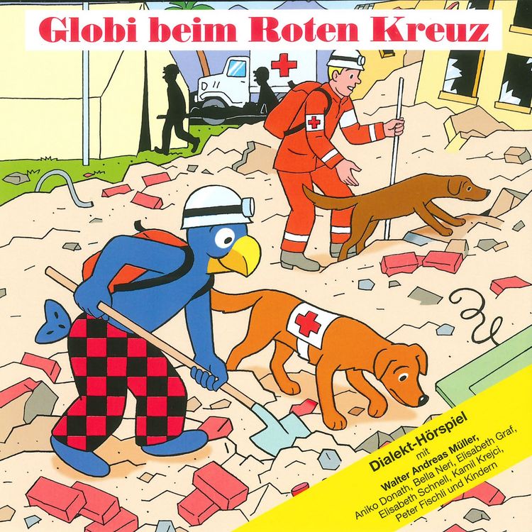 Produktbild: Globi beim Roten Kreuz