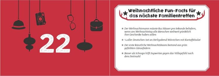 Produktbild: Eine Frau, ein Adventskalender