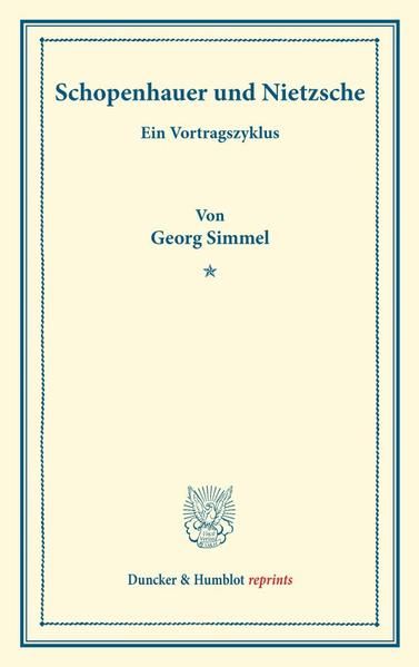 Produktbild: Schopenhauer und Nietzsche.