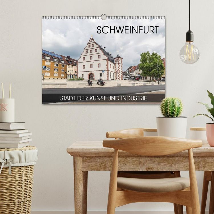 Produktbild: Schweinfurt - Stadt der Kunst und Industrie (Wandkalender 2026 DIN A3 quer), CALVENDO Monatskalender