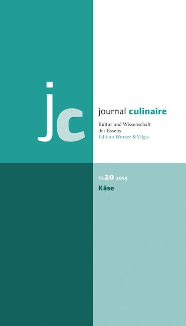 Produktbild: Journal culinaire. Kultur und Wissenschaft des Essens