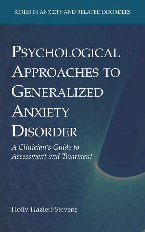 Produktbild: Psychological Approaches to Generalized Anxiety Disorder