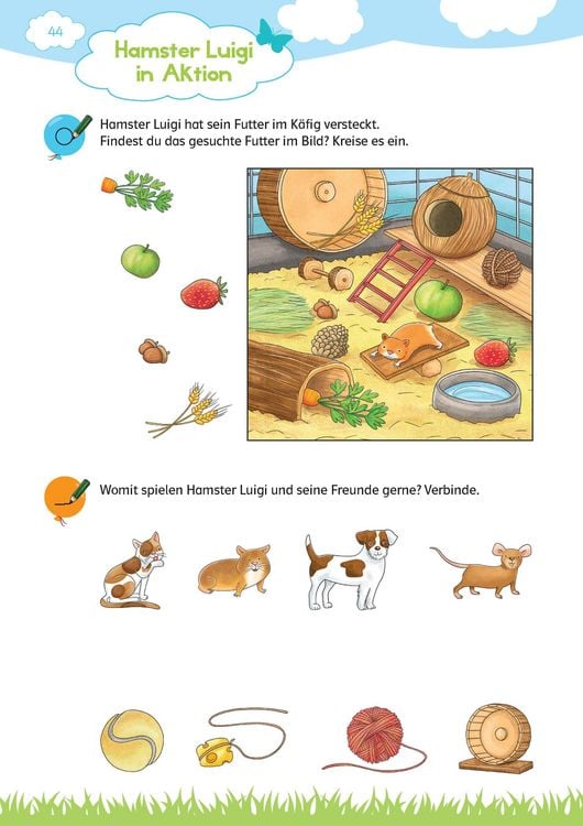 Produktbild: Klett Mein gro&szlig;es buntes Kindergarten-R&auml;tselbuch