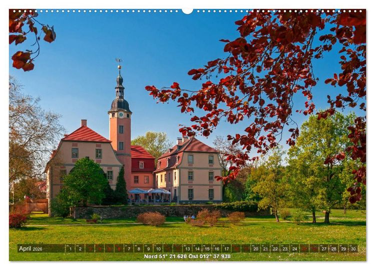 Produktbild: Traumziele in Sachsen (hochwertiger Premium Wandkalender 2026 DIN A2 quer), Kunstdruck in Hochglanz