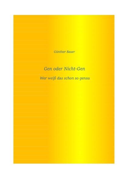 Produktbild: Gen oder Nicht-Gen