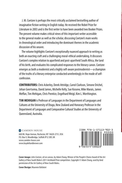 Produktbild: A Companion to the Works of J. M. Coetzee
