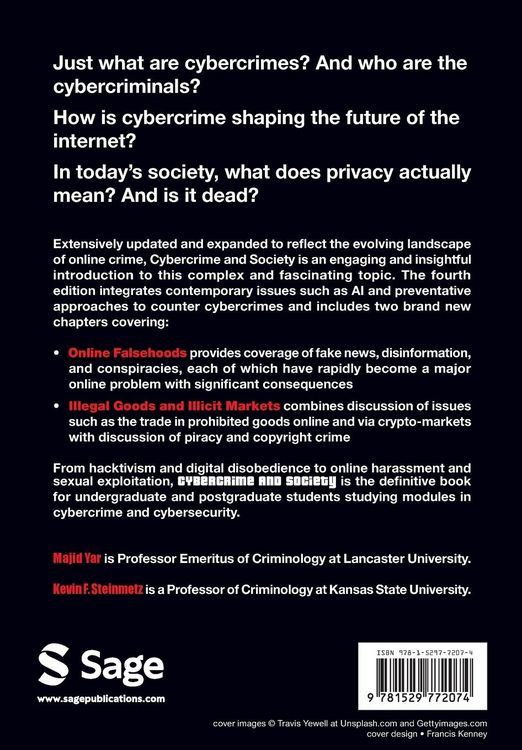Produktbild: Cybercrime and Society