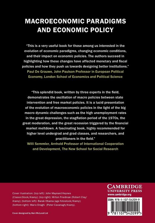 Produktbild: Macroeconomic Paradigms and Economic Policy