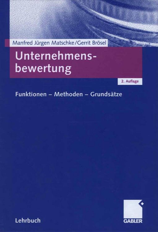 Produktbild: Unternehmensbewertung