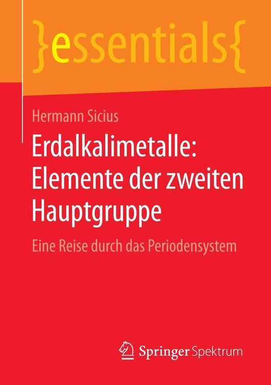 Bild vom Artikel Erdalkalimetalle: Elemente der zweiten Hauptgruppe vom Autor Hermann Sicius