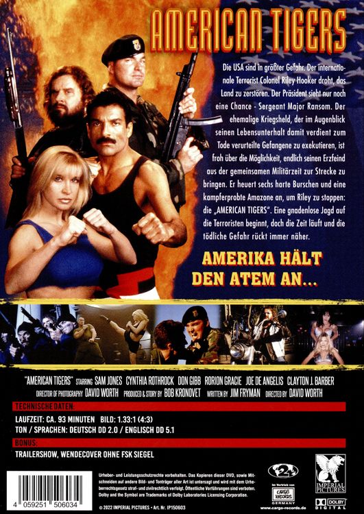 Produktbild: American Tigers - Ein dreckiger Haufen - Uncut