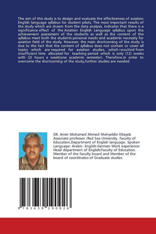 Produktbild: Evaluating the Effectiveness of Aviation English Language Syllabus