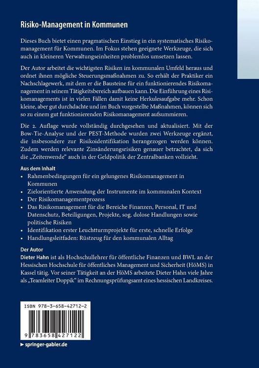 Produktbild: Risiko-Management in Kommunen