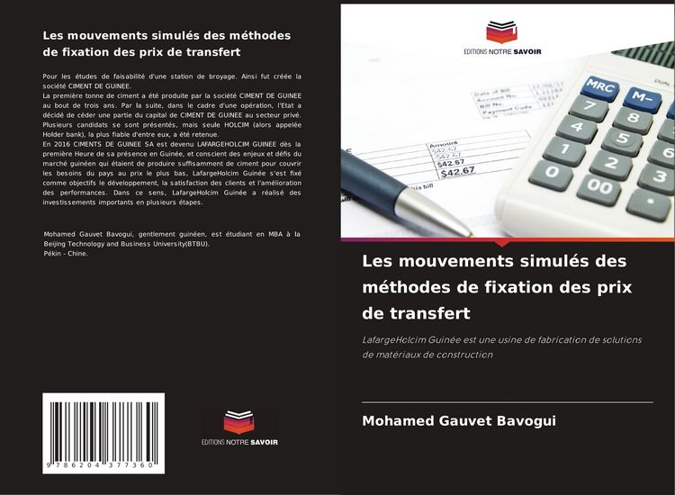 Produktbild: Les mouvements simul&eacute;s des m&eacute;thodes de fixation des prix de transfert