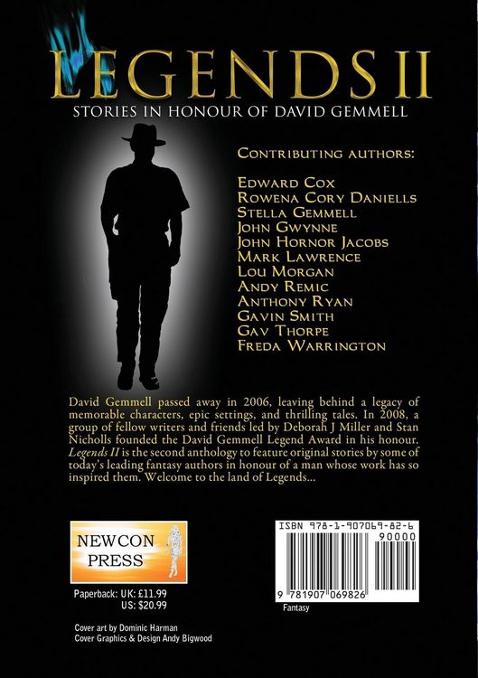Produktbild: Legends 2, Stories in Honour of David Gemmell