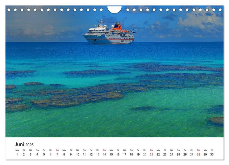 Produktbild: Expeditions-Kreuzfahrten MS BREMEN und MS HANSEATIC (Wandkalender 2026 DIN A4 quer), CALVENDO Monatskalender