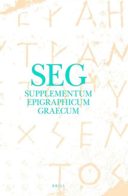 Produktbild: Supplementum Epigraphicum Graecum, Volume XXXV (1985)