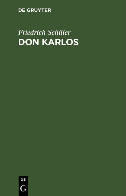 Produktbild: Don Karlos