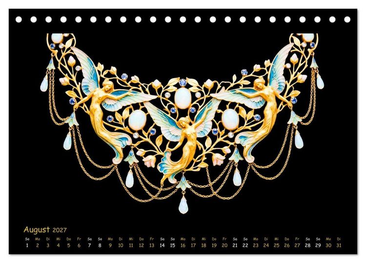 Produktbild: AURUM Das unverg&auml;ngliche Element (Tischkalender 2027 DIN A5 quer), CALVENDO Monatskalender