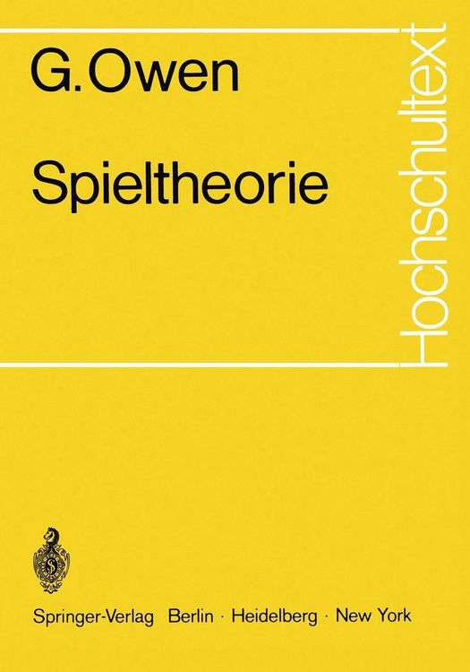 Produktbild: Spieltheorie