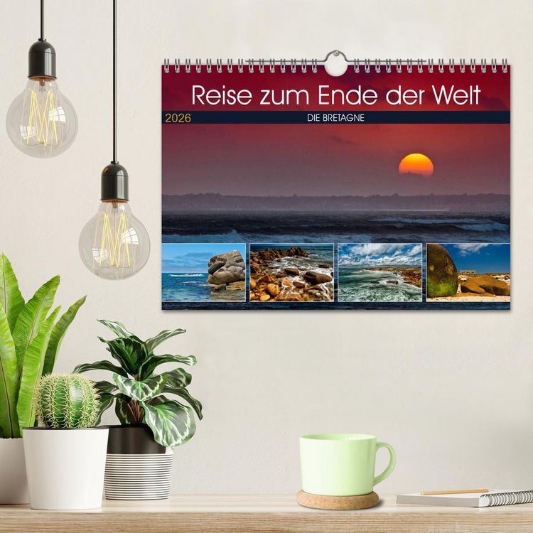 Produktbild: Die Bretagne - Eine Reise zum Ende der Welt (Wandkalender 2026 DIN A4 quer), CALVENDO Monatskalender