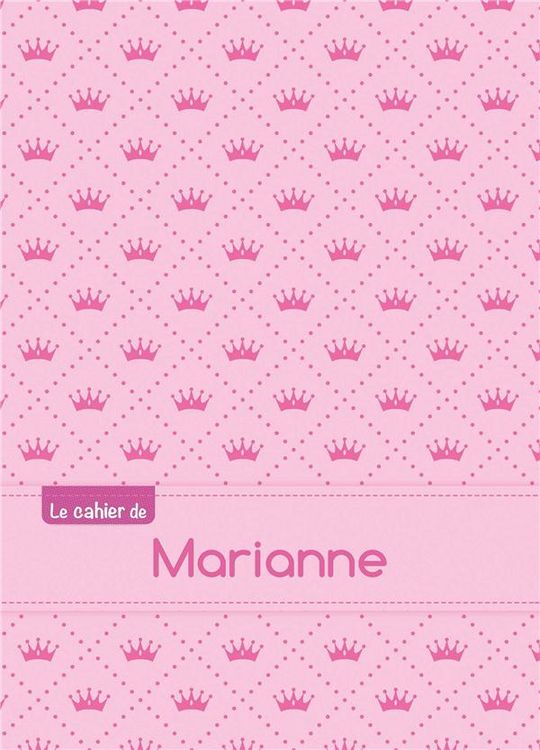 Produktbild: Cahier marianne blanc,96p,a5