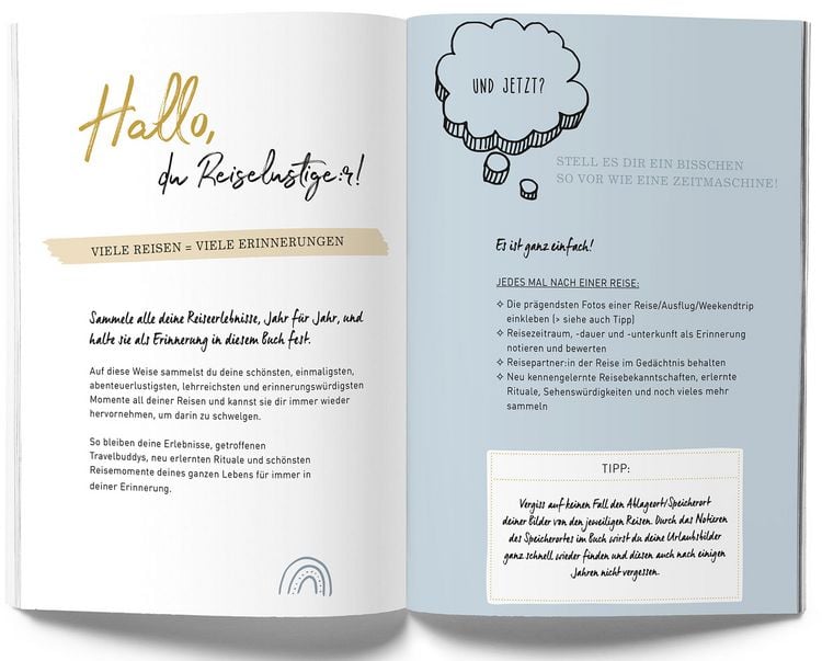 Produktbild: GuideMe Reisetagebuch Travel Memories &bdquo;Meine Reisen&ldquo;
