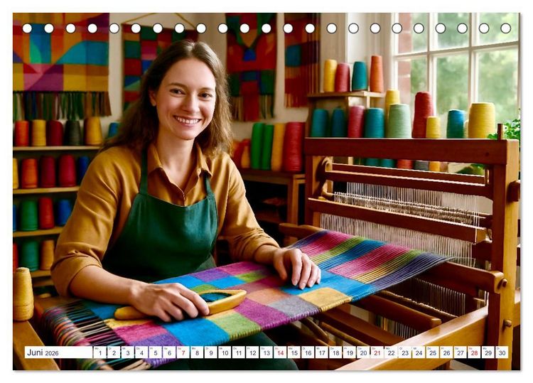 Produktbild: Traditionelle Gewerke (Tischkalender 2026 DIN A5 quer), CALVENDO Monatskalender
