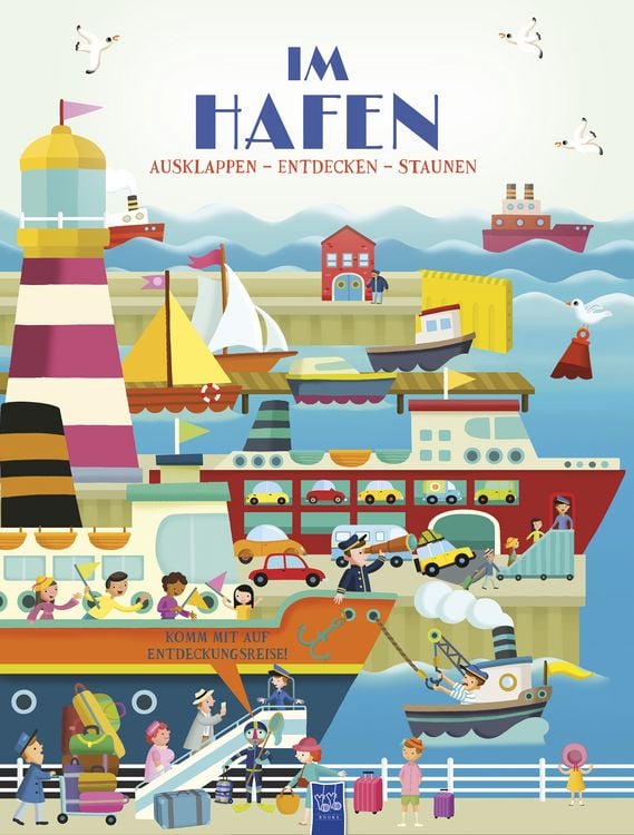 Produktbild: Ausklappen - Entdecken - Staunen: Im Hafen