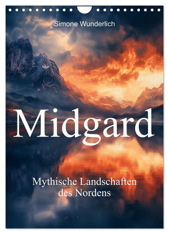 Produktbild: Midgard - Mythische Landschaften des Nordens (Wandkalender 2026 DIN A4 hoch), CALVENDO Monatskalender