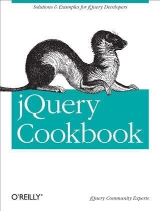 Produktbild: JQuery Cookbook