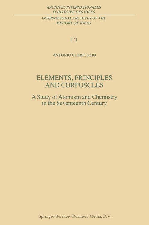 Produktbild: Elements, Principles and Corpuscles