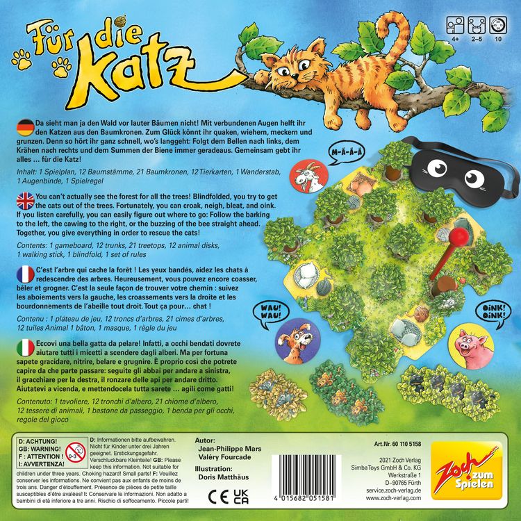 Produktbild: F&uuml;r die Katz