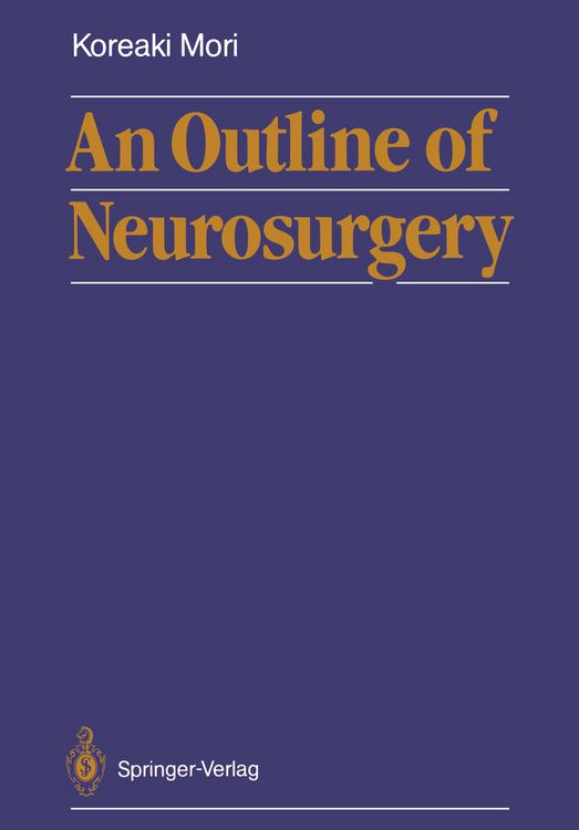 Produktbild: An Outline of Neurosurgery