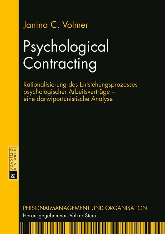 Produktbild: Psychological Contracting