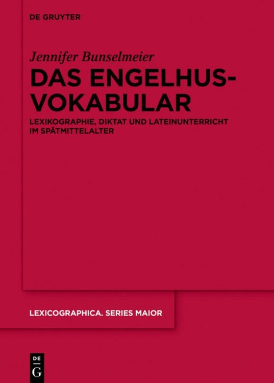 Bild vom Artikel Das Engelhusvokabular vom Autor Jennifer Bunselmeier