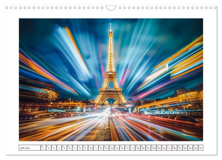 Produktbild: Ber&uuml;hmte Wahrzeichen (Wandkalender 2026 DIN A3 quer), CALVENDO Monatskalender