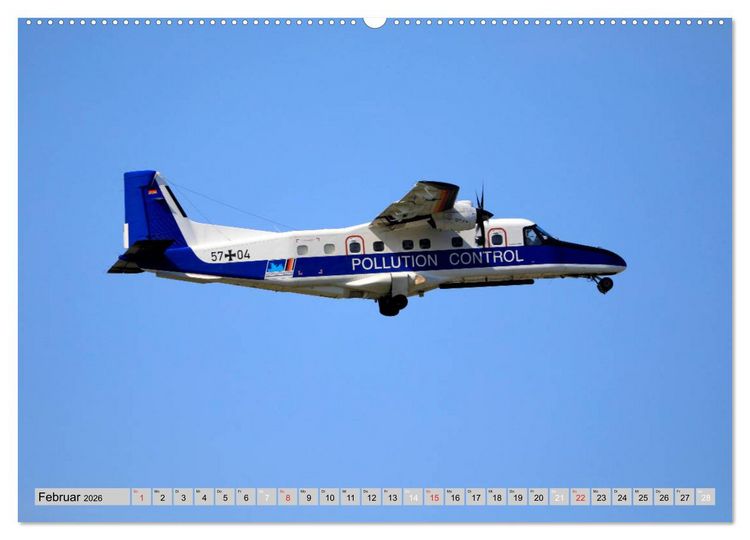 Produktbild: Flugzeuge - Starts und Landeanfl&uuml;ge (hochwertiger Premium Wandkalender 2026 DIN A2 quer), Kunstdruck in Hochglanz