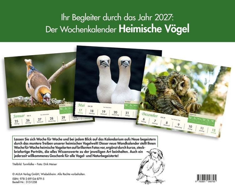 Produktbild: Heimische V&ouml;gel 2027