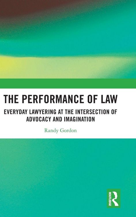 Produktbild: The Performance of Law