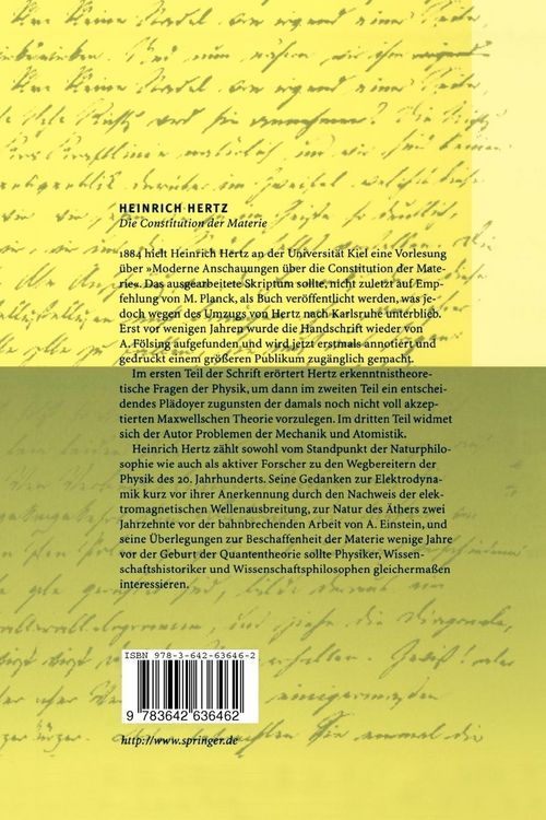 Produktbild: Die Constitution der Materie