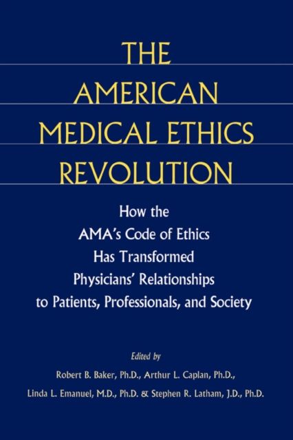 Produktbild: The American Medical Ethics Revolution