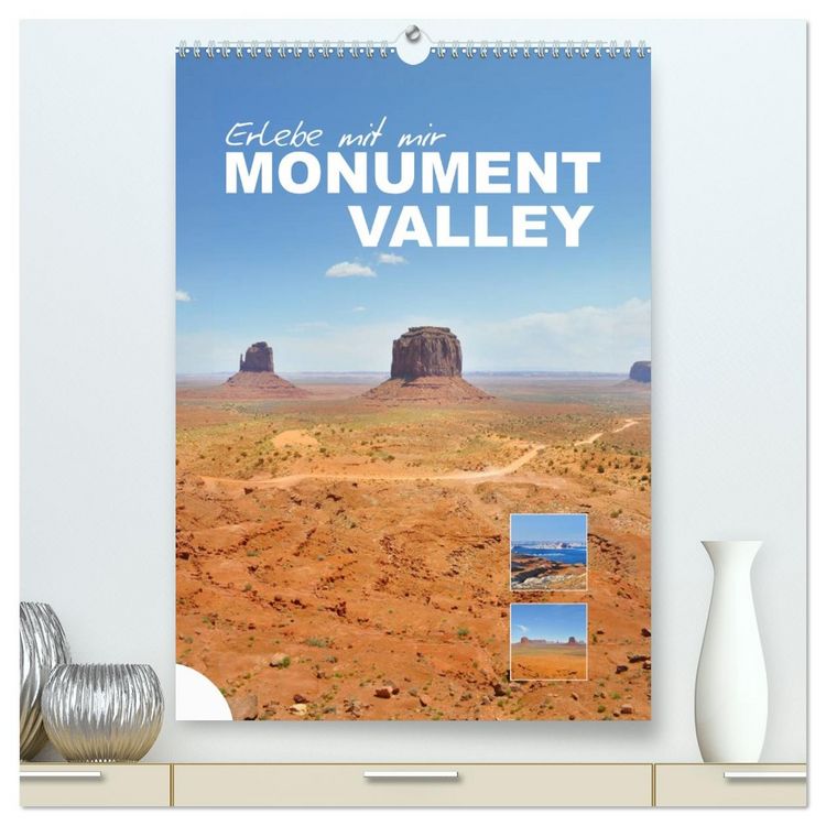 Produktbild: Erlebe mit mir das Monument Valley (hochwertiger Premium Wandkalender 2026 DIN A2 hoch), Kunstdruck in Hochglanz